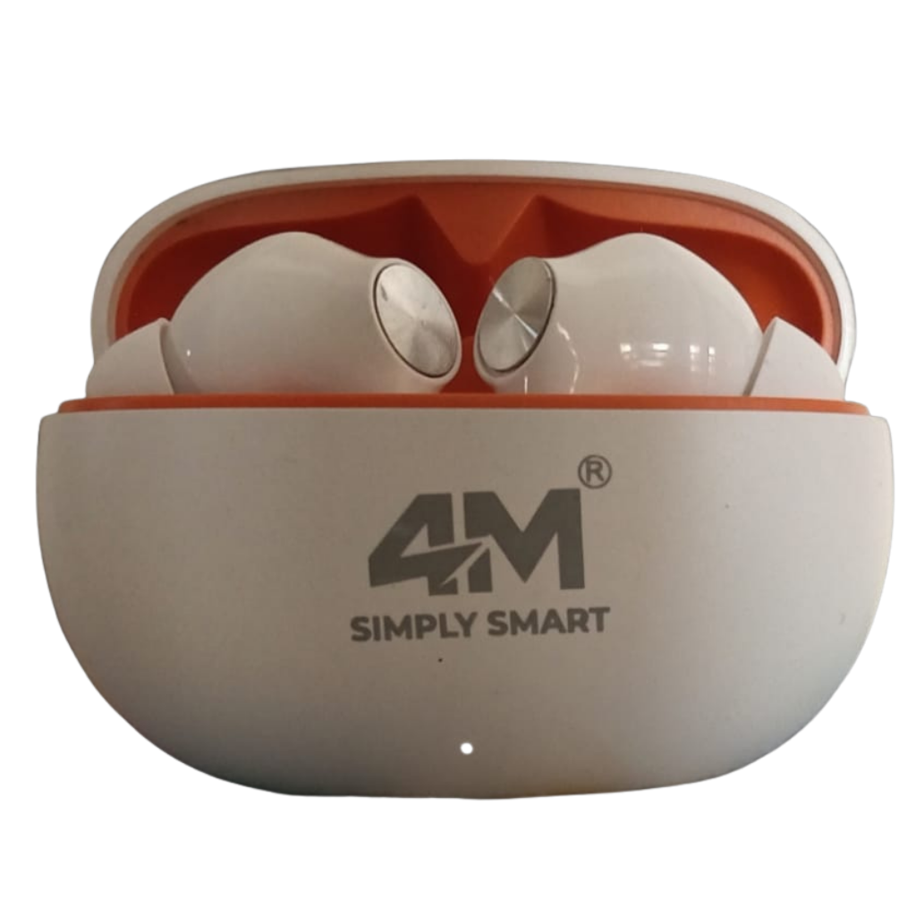 4M Wireless Earphones with Comfort Fit and Noise Cancellation